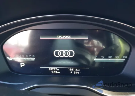 2022 Audi Sq5 Premium Plus Tfsi Quattro Tiptronic z USA, uszkodzony, nr VIN WA1B4AFY4N2037526